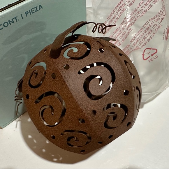 Partylite Rustic Pumpkin Tealight Holder - Picture 4 of 5